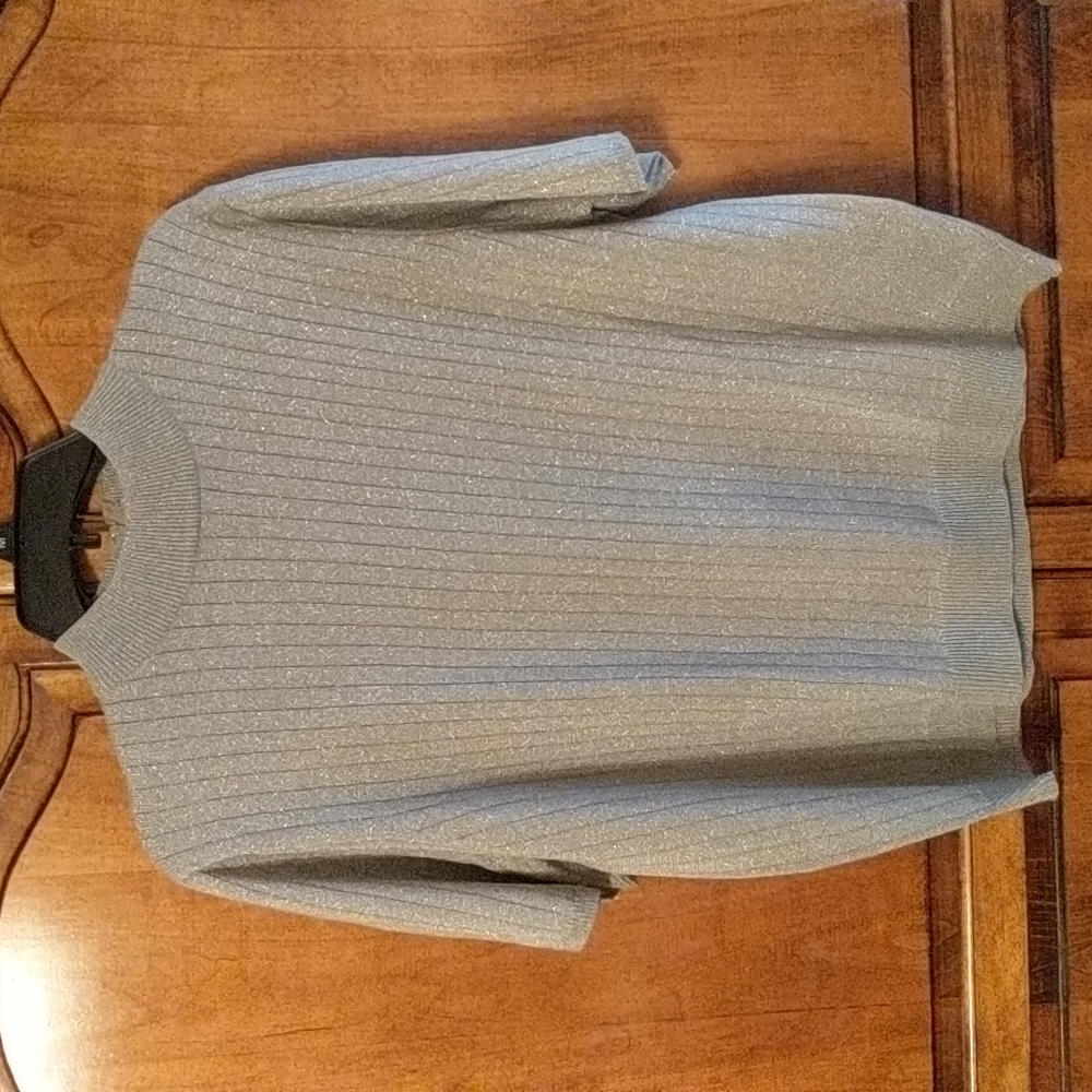 VERY Shimmery Sweater GLAM!